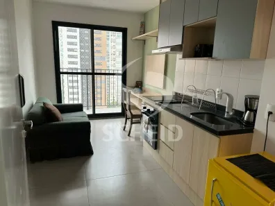 Flat com 1 Quarto para alugar, 27m² no Campo Belo, São Paulo