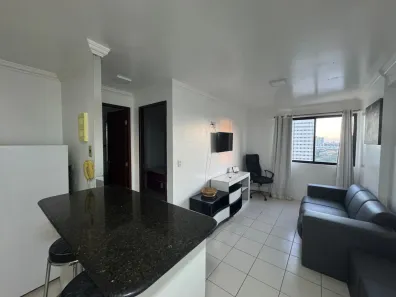 Apartamento com 1 Quarto para alugar, 40m² no São Jorge, Maceió