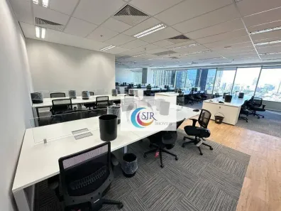 Sala Comercial para alugar, 484m² no Vila São Francisco (Zona Sul), São Paulo