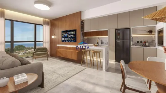 Apartamento com 1 Quarto à venda, 76m² no São Francisco, Torres