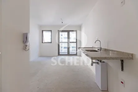 Flat com 1 Quarto à venda, 34m² no Moema, São Paulo