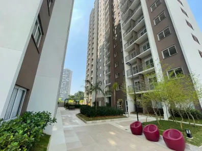 Apartamento com 1 Quarto para alugar, 26m² no Jardim Caravelas, São Paulo