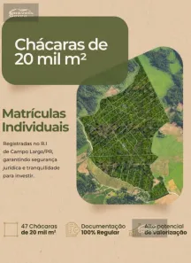 Lote/Terreno à venda, 20000m² no Salgadinho, Campo Largo