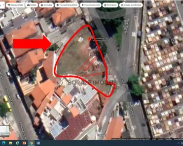 Lote/Terreno à venda, 1100m² no Vila Pires, Santo André