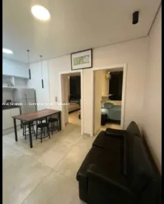 Apartamento com 2 Quartos para alugar, 60m² no Gonzaga, Santos