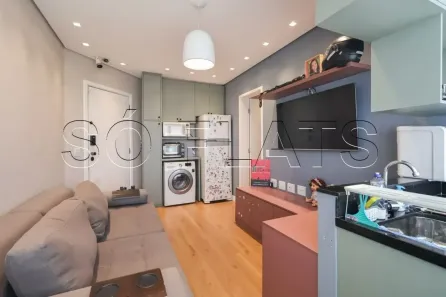 Flat com 1 Quarto à venda, 33m² no Paraíso do Morumbi, São Paulo