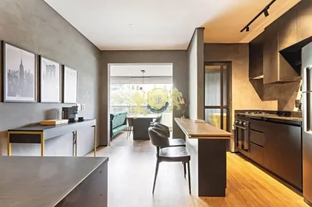 Flat com 1 Quarto à venda, 62m² no Vila Nova Conceição, São Paulo