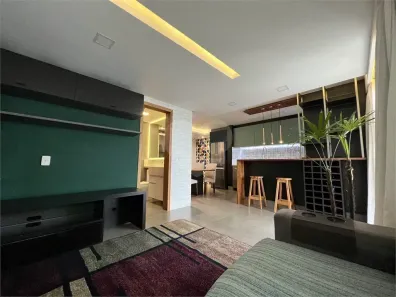 Apartamento com 1 Quarto à venda, 54m² no Santo Amaro, São Paulo