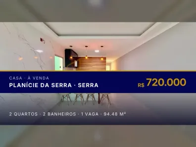 Casa com 2 Quartos à venda, 94m² no Planície da Serra, Serra