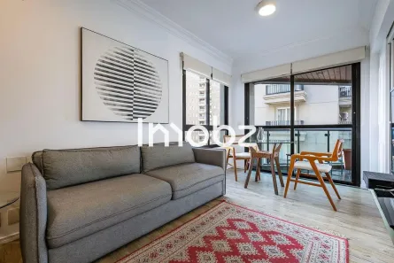 Kitnet com 1 Quarto à venda, 38m² no Jardim Paulistano, São Paulo