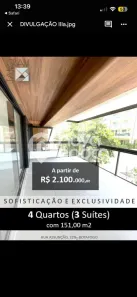 Apartamento com 4 Quartos à venda, 152m² no Botafogo, Rio de Janeiro