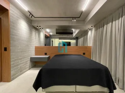 Apartamento com 1 Quarto para alugar, 37m² no Indianópolis, São Paulo