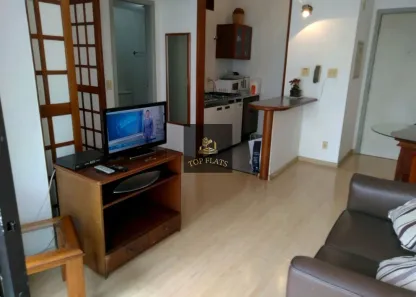 Flat com 1 Quarto para alugar, 35m² no Moema, São Paulo