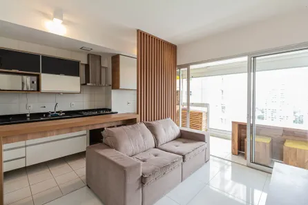 Apartamento com 1 Quarto à venda, 48m² no Cidade Monções, São Paulo