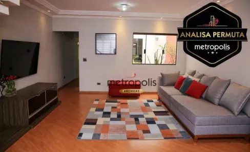 Sobrado com 3 Quartos para alugar, 250m² no Jardim Las Vegas, Santo André