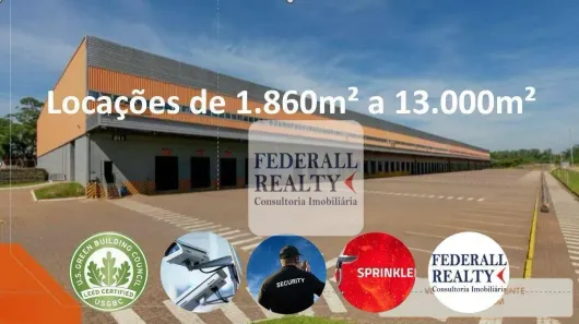 Galpão/Depósito/Armazém para alugar, 9910m² no Três Portos, Esteio