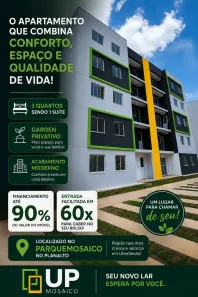 Apartamento com 3 Quartos à venda, 63m² no Planalto, Manaus