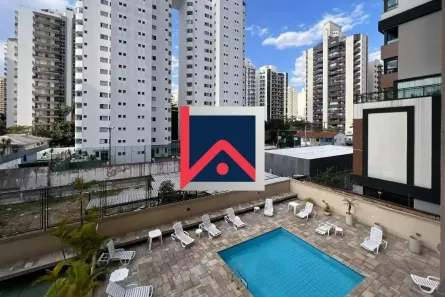 Apartamento com 3 Quartos para alugar, 78m² no Indianópolis, São Paulo