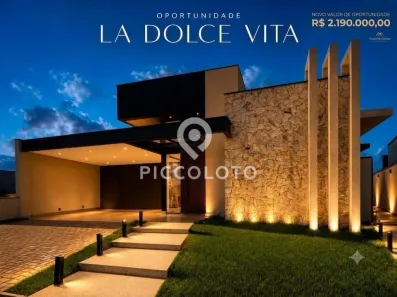 Casa de Condomínio com 4 Quartos à venda, 236m² no Jardim Ypê, Paulínia