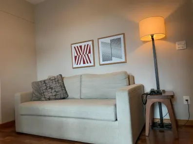 Apartamento com 1 Quarto para alugar, 40m² no Cidade Monções, São Paulo