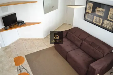 Flat com 1 Quarto para alugar, 46m² no Vila Nova Conceição, São Paulo