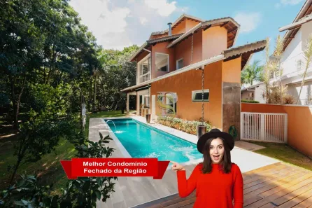 Casa de Condomínio com 5 Quartos à venda, 462m² no Condomínio Residencial Reserva Ecológica Atibaia, Atibaia