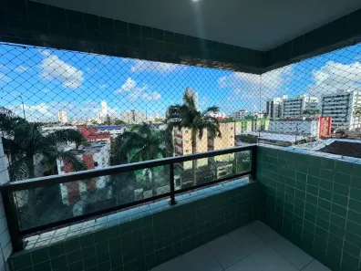 Apartamento com 3 Quartos para alugar, 70m² no Várzea, Recife
