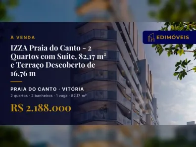 Apartamento com 2 Quartos à venda, 82m² no Praia do Canto, Vitória