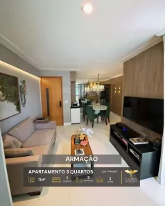 Apartamento com 3 Quartos à venda, 71m² no Jardim Armação, Salvador