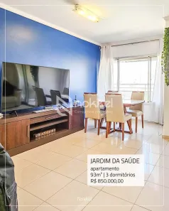 Apartamento com 3 Quartos à venda, 93m² no Bosque da Saúde, São Paulo