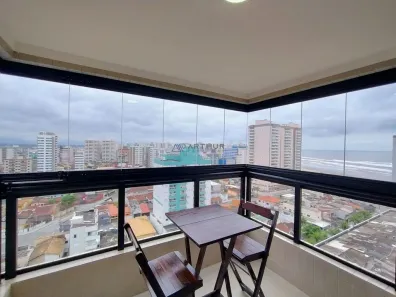 Apartamento com 2 Quartos para alugar, 70m² no Mirim, Praia Grande