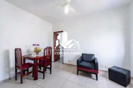 Apartamento com 1 Quarto para alugar, 36m² no José Menino, Santos