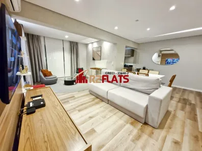 Flat com 1 Quarto para alugar, 84m² no Brooklin Paulista, São Paulo