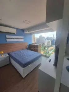 Flat com 1 Quarto para venda ou aluguel, 33m² no Brooklin Paulista, São Paulo