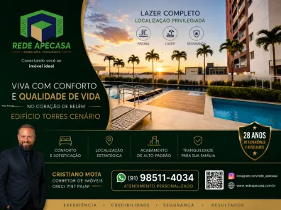 Apartamento com 3 Quartos à venda, 125m² no Telégrafo, Belém
