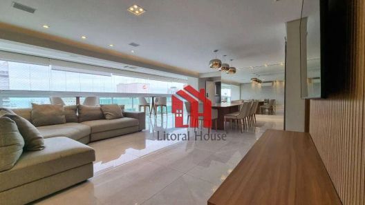 Apartamento com 3 Quartos para venda ou aluguel, 191m² no Gonzaga, Santos
