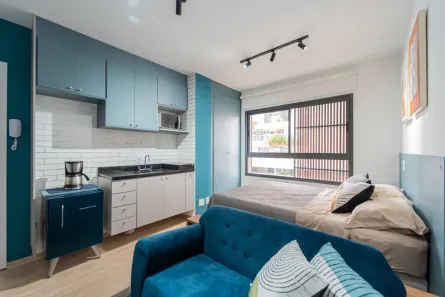 Apartamento com 1 Quarto à venda, 24m² no Jardim das Acácias, São Paulo