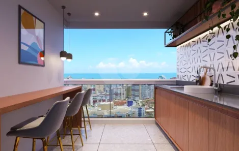 Apartamento com 2 Quartos à venda, 72m² no Guilhermina, Praia Grande