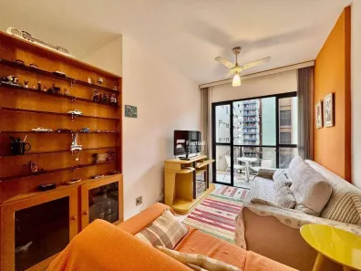 Apartamento com 1 Quarto à venda, 50m² no Enseada, Guarujá