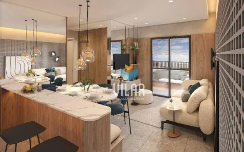 Apartamento com 2 Quartos à venda, 54m² no Além Ponte, Sorocaba