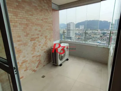 Sala Comercial para alugar, 49m² no Vila Mathias, Santos