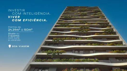 Apartamento com 1 Quarto à venda, 24m² no Boa Viagem, Recife
