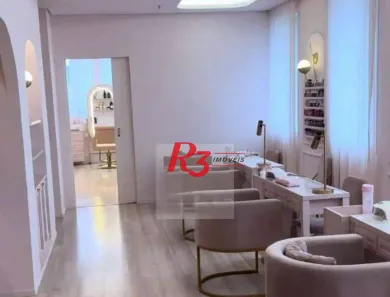 Sala Comercial para alugar, 172m² no Gonzaga, Santos