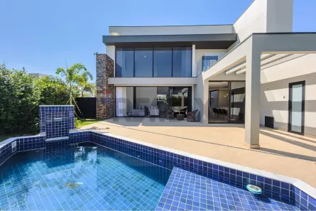 Casa de Condomínio com 4 Quartos à venda, 273m² no Jardim Residencial Dona Lucilla, Indaiatuba