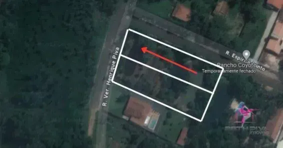 Lote/Terreno à venda, 1536m² no Santa Julieta, Santa Cruz da Conceição