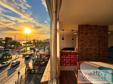 Apartamento com 3 Quartos à venda, 131m² no Embaré, Santos
