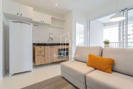Apartamento com 1 Quarto para alugar, 37m² no Sumaré, São Paulo