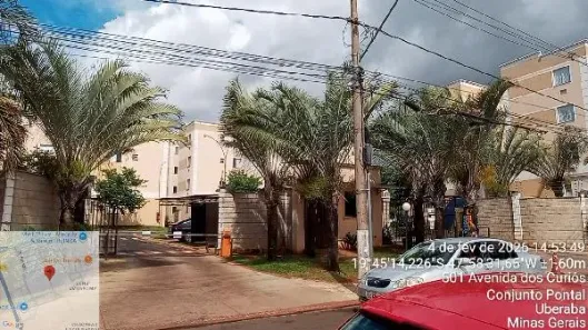 Apartamento com 2 Quartos à venda, 44m² no Conjunto Pontal, Uberaba