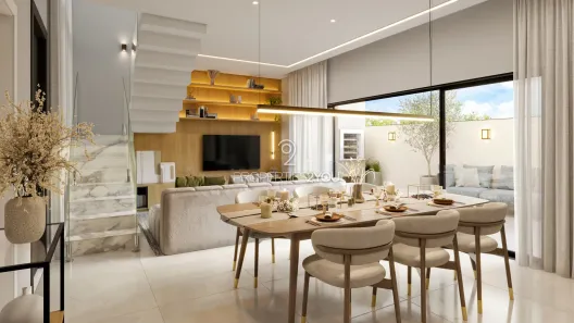 Casa de Condomínio com 3 Quartos à venda, 256m² no Campina do Siqueira, Curitiba