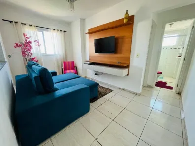 Apartamento com 1 Quarto para alugar, 40m² no Tupi, Praia Grande